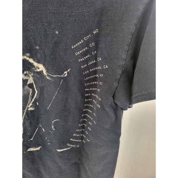 RARE Vintage Taylor Swift T Shirt 2009 Fearless Tour Double Sided Black - S - Picture 4 of 5